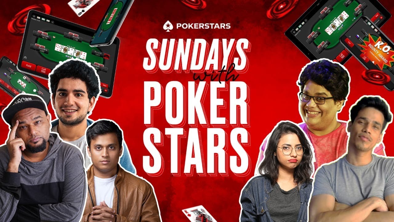 Sundays with @PokerStarsIN ft. Tanmay, Rider, Shamerfleet, Sejal and unfortunately Vivek