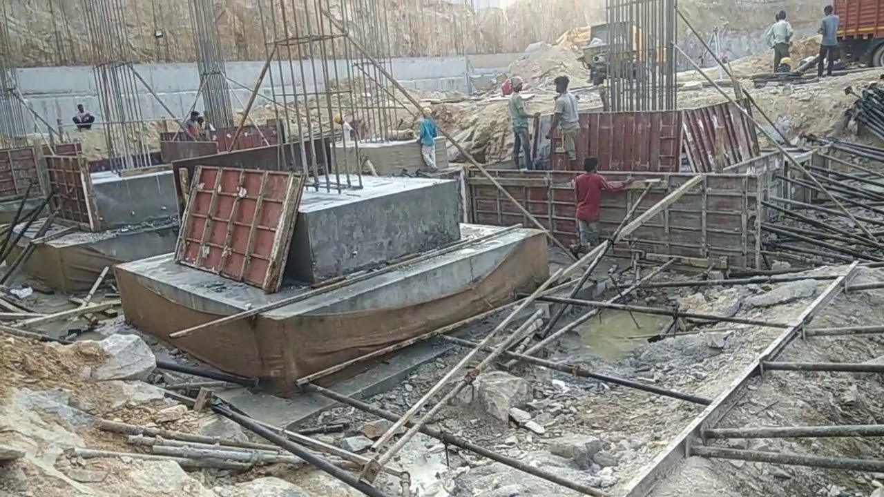Building construction site  video / Civil engineering site  videos