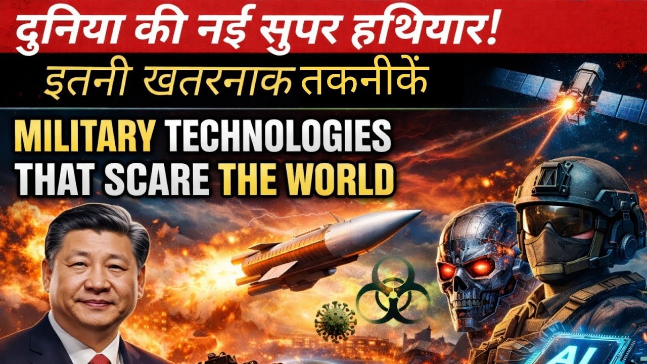 Top 10 Military Technologies That Are Too Dangerous | दुनिया डरती है इन हथियारों से 😱