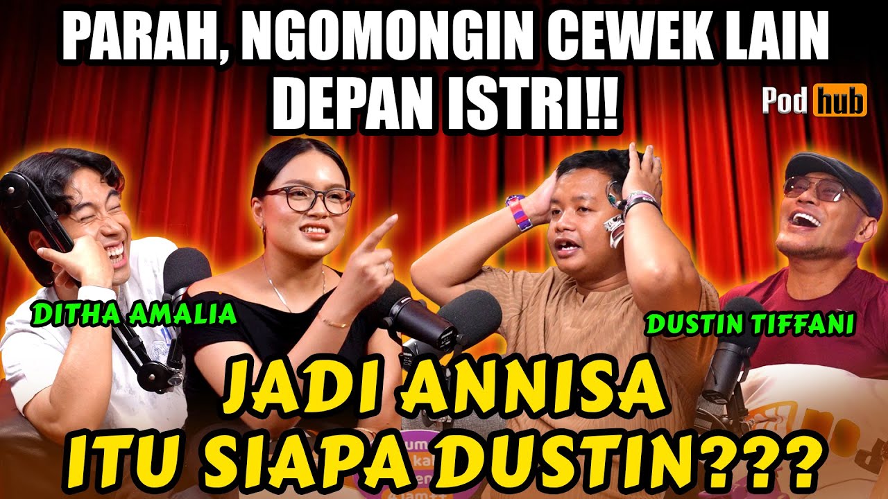 MANTAN DUSTIN DI SPILL DEPAN ISTRI SAMA OM DED.. 😂 AKU SAMPE GANTI 2 K0L0R!!🤣  - VIDI, DITHA