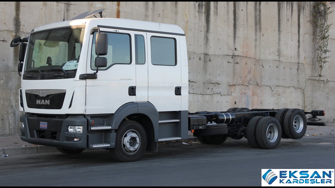 Man TGL 12 220 BL Euro 6 &Uuml;&ccedil;&uuml;nc&uuml; İlave Dingil (6x2 Konfig&uuml;rasyon) &Ccedil;ift Kabin 5+1 Tanıtım