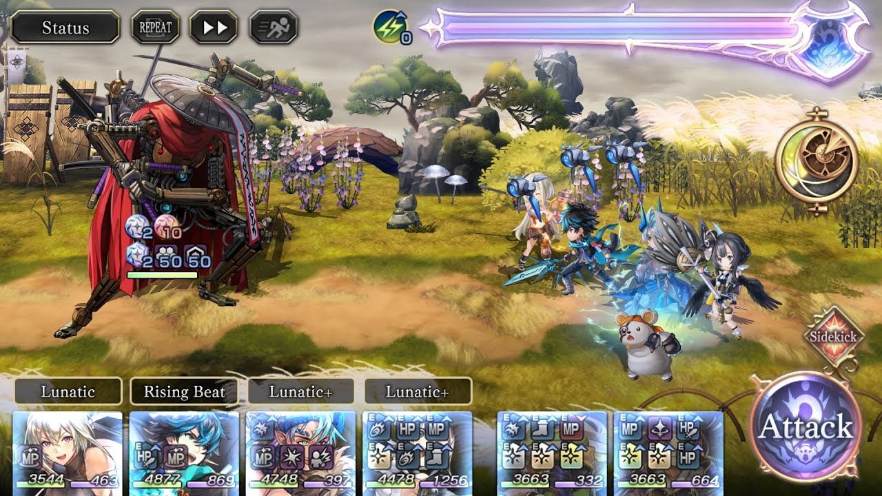 Another Eden: Karakuri's Distortion (Story) vs SA Oboro & SA Izuna