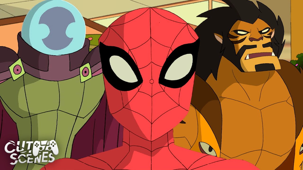 Spider-Man Takes on Mysterio & Kraven | Spectacular Spider-Man