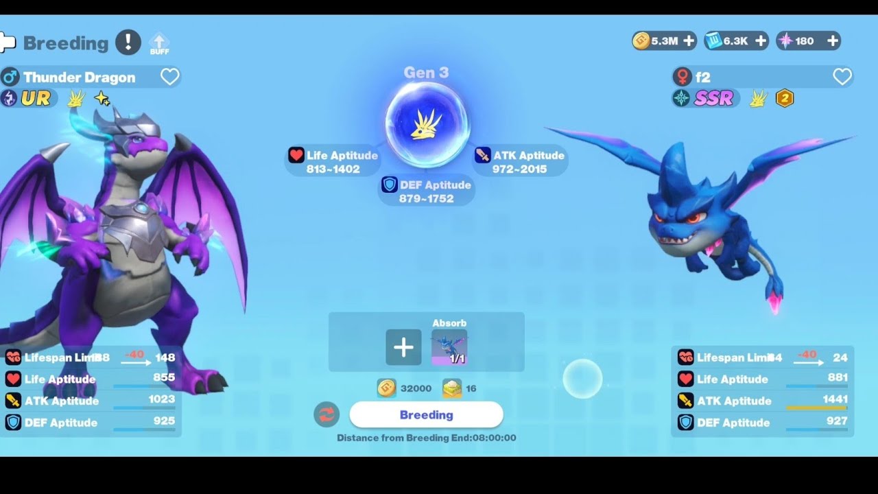 How to Breed Now Untill reach 2000+ Apt || Lightus