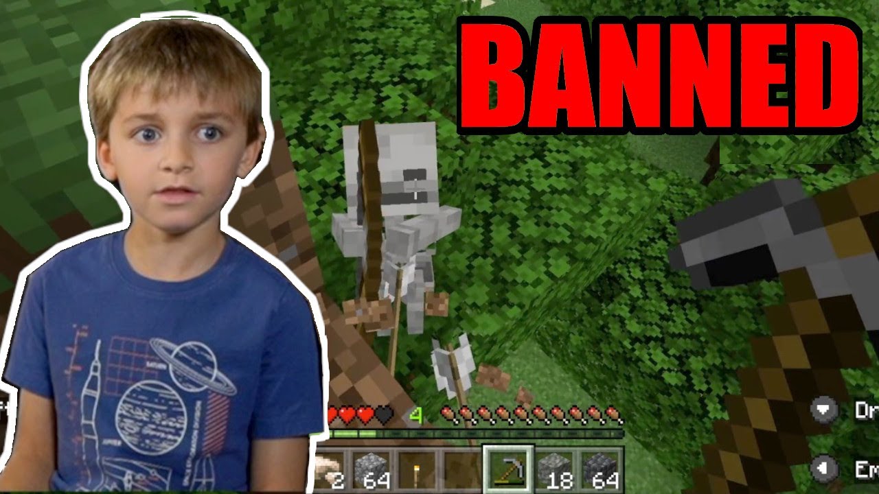 This Clarkman Minecraft Stream Got Us BANNED