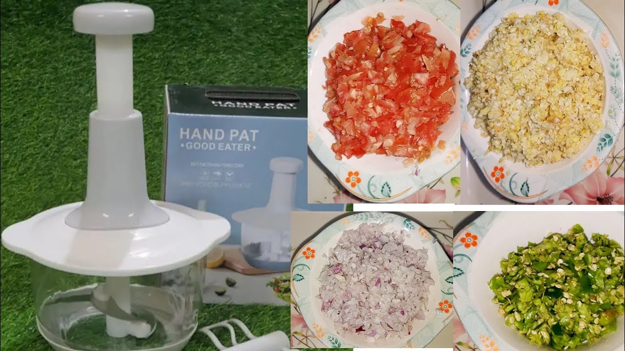 Handy Pat Manual Chopper Review-  Best & Quick   Manual Chopper-  How To Use-  Unboxing &  Review