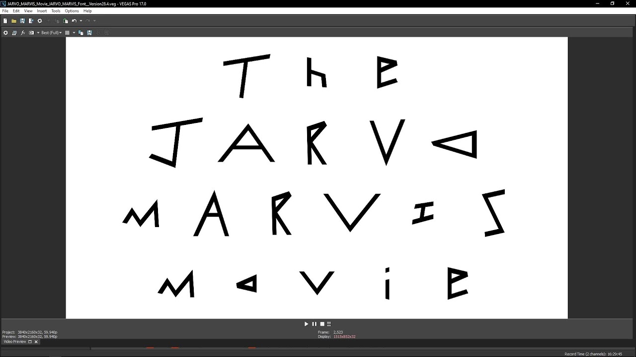 The JARVO MARVIS Movie (LiveStream) Part 21