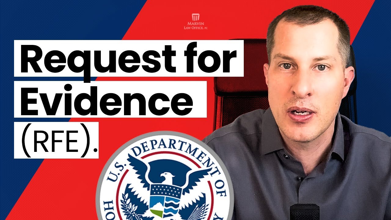 Request for Evidence RFE from USCIS #immigrationlawyer #immigration