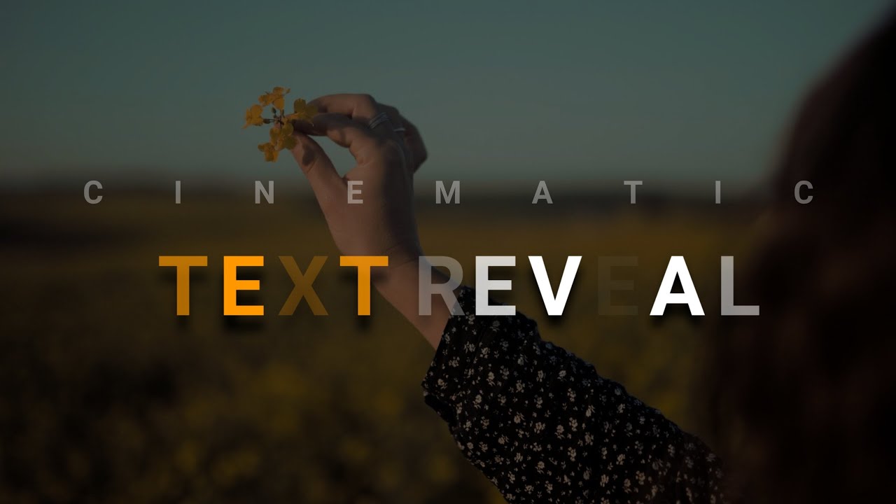 Cinematic Text Reveal | Kinemaster Tutorial | Kinemaster Text Effect | One Techee