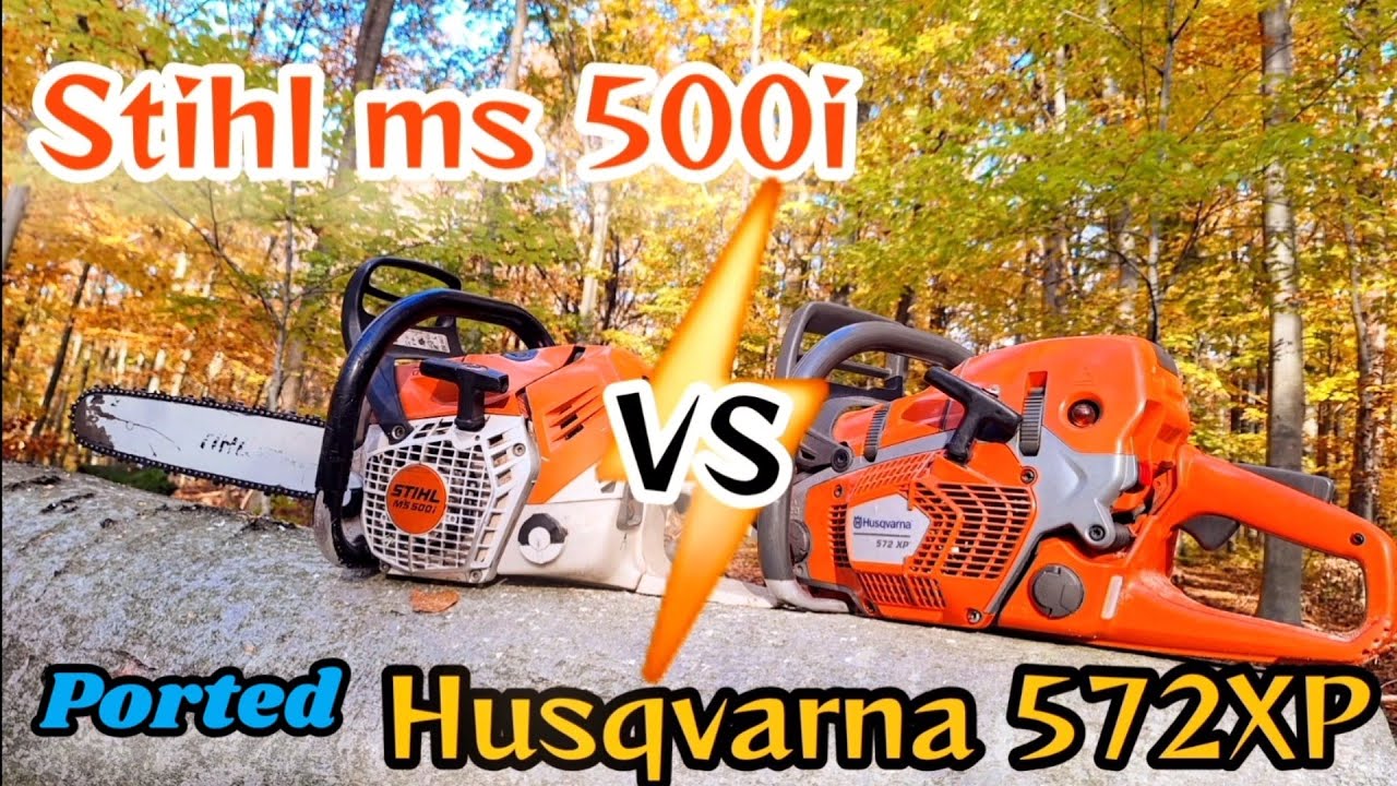 Husqvarna 572XP после модификации двигателя &ndash; сможет ли она превзойти Stihl MS 500i? Amles,