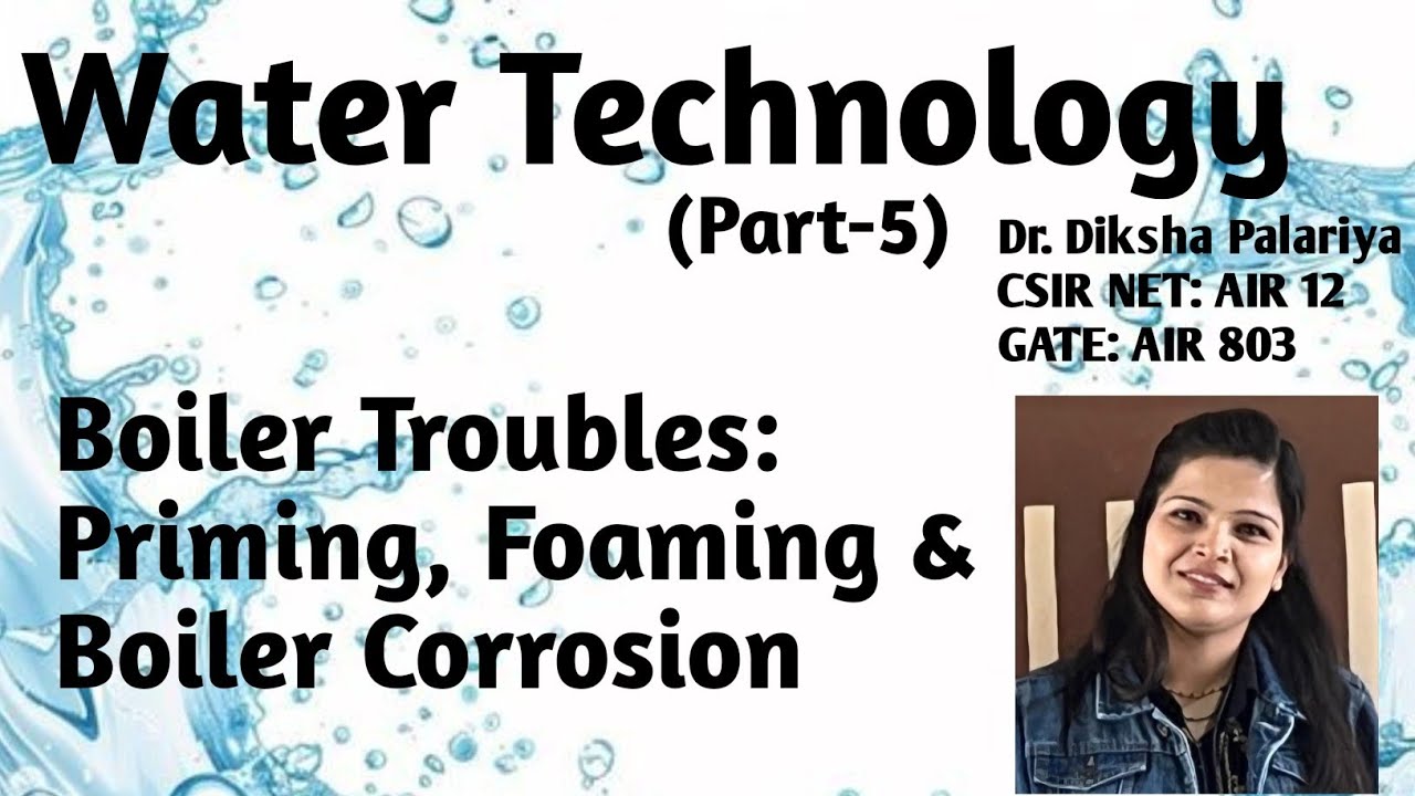 Priming, Foaming & Boiler Corrosion #priming #foaming #boilertroubles #watertechnology 