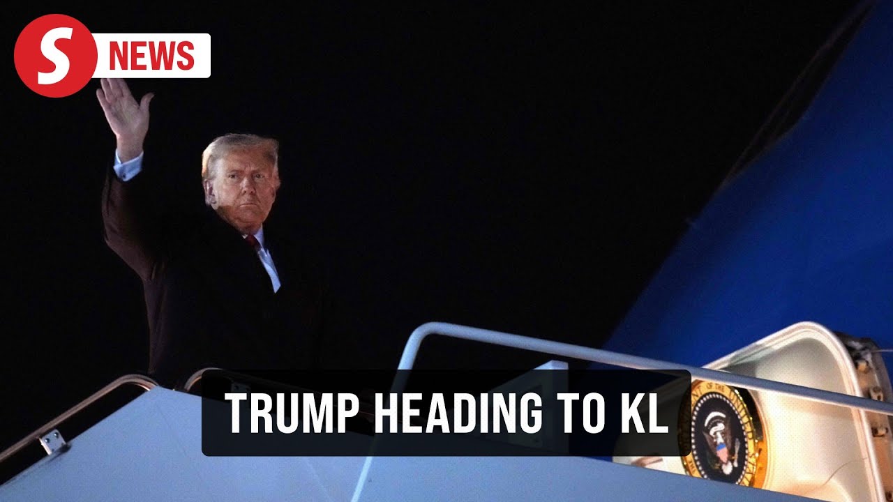 Asean summit: Trump departs for Malaysia in his longest trip outside of US