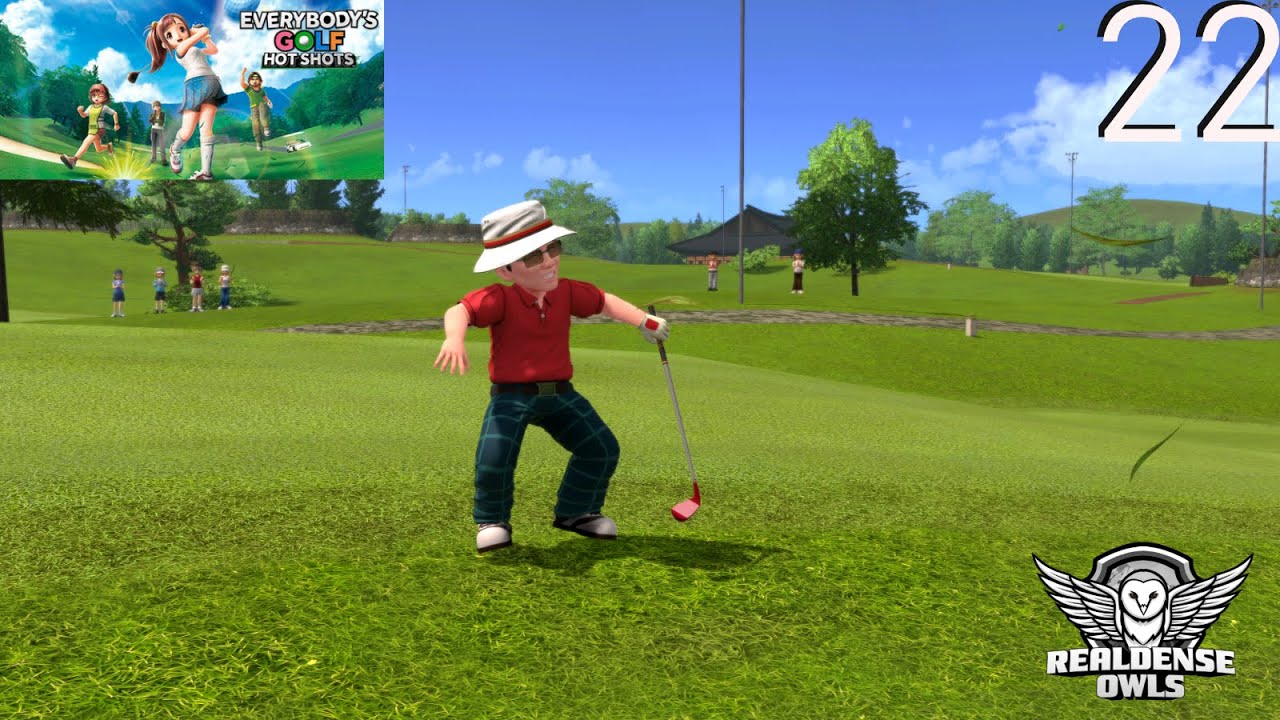 Well, that's a weird move but sure - Everybody's Golf Hot Shots [22]