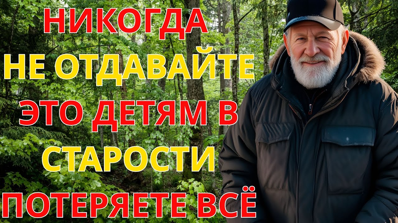 6 вещей, которые родители не должны отдавать детям при жизни