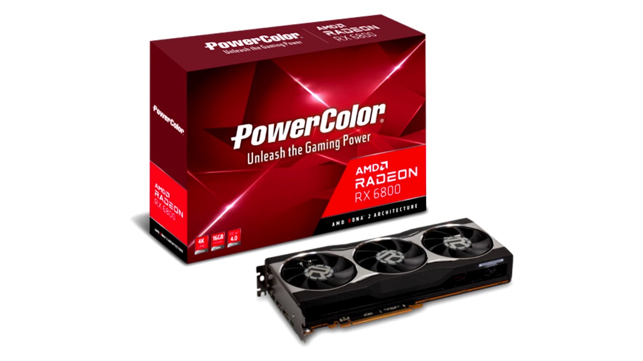 PowerColor Announces its Radeon RX 6800 XT and RX 6800 Graphics Cards