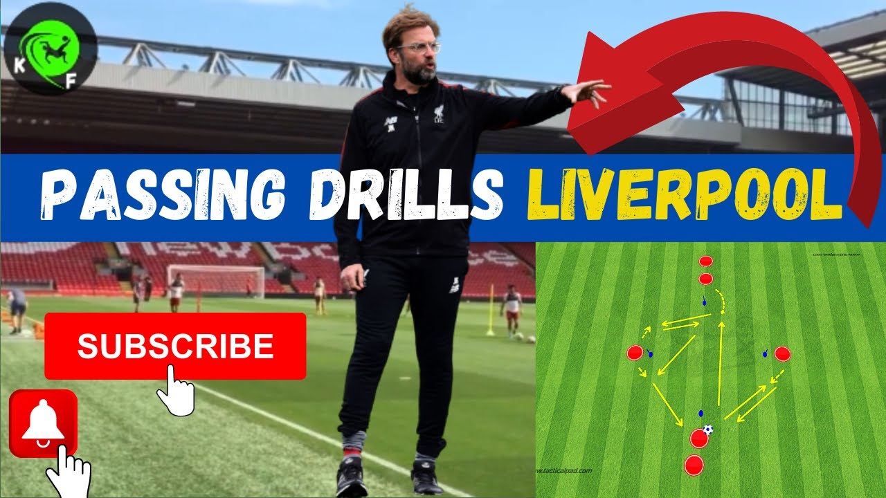 🎯 Liverpool F.C. / Passing  Drills Soccer  by Jürgen Klopp