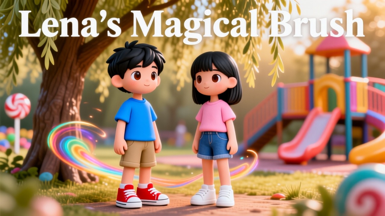 Lena's Magical Brush