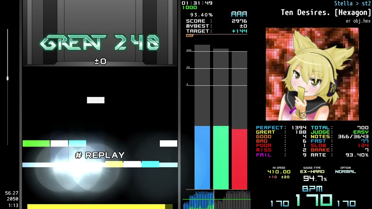 ST2 | Ten Desires. [Hexagon] HC AAA