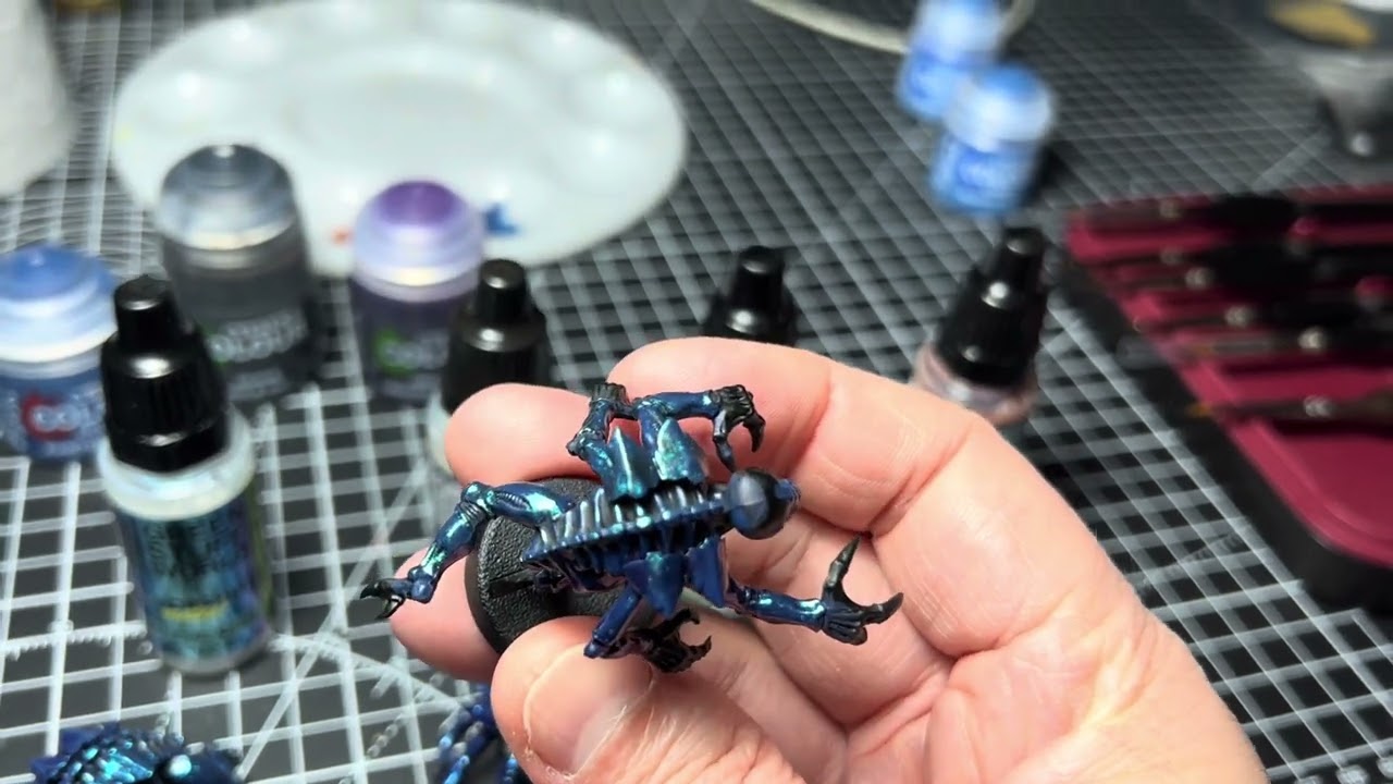 Genestealer colour scheme experiment