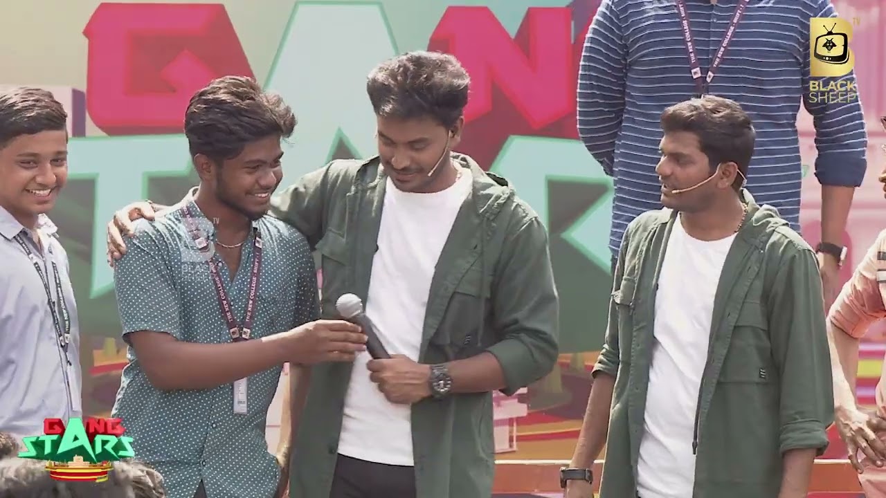 என்னடா NP என்ன Bench மேல ஏத்திட்ட😁 | Gang Stars | Blacksheep TV