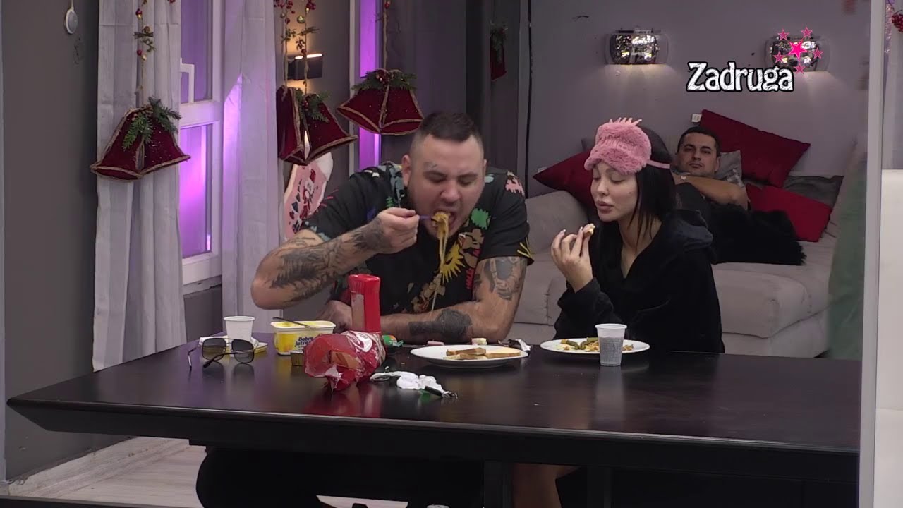Zadruga 6 - Car i Maja zajedno večeraju - 21.12.2022.
