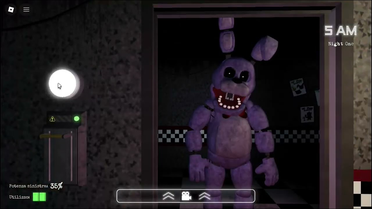 notte 1 di FNAF ! REMAKE SU ROBLOX