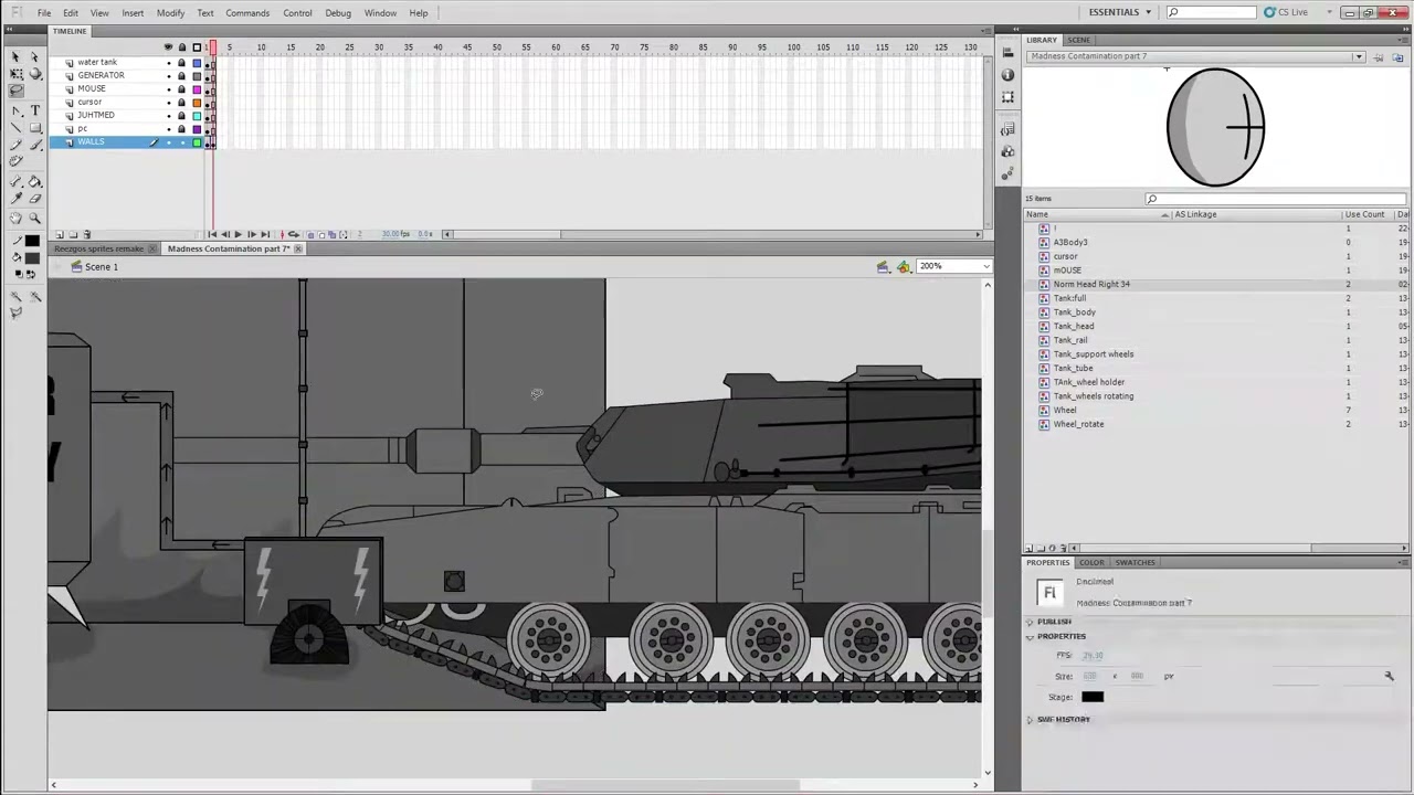 RCP Madness | Making of | Contamination Background