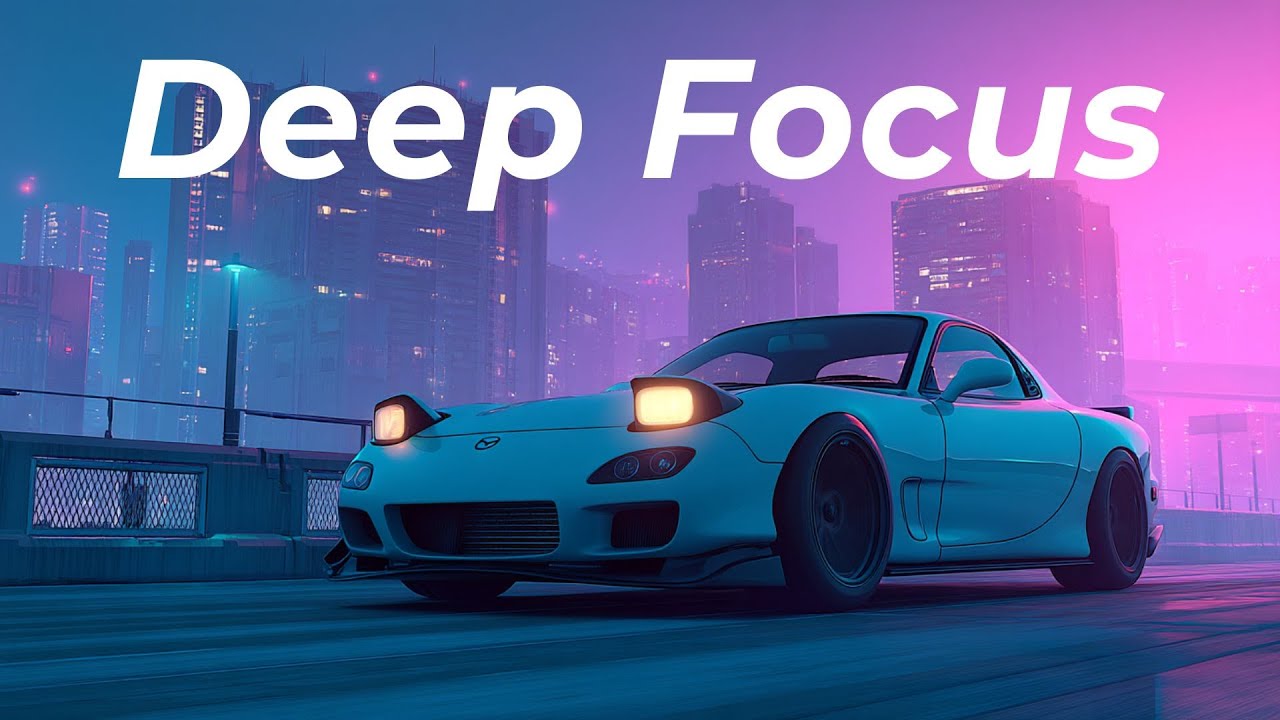 [EDM Chill Mix] Deep Focus | Coding & Creative Work | 2 Hours 30 Minutes of Late Night Tokyo Flow