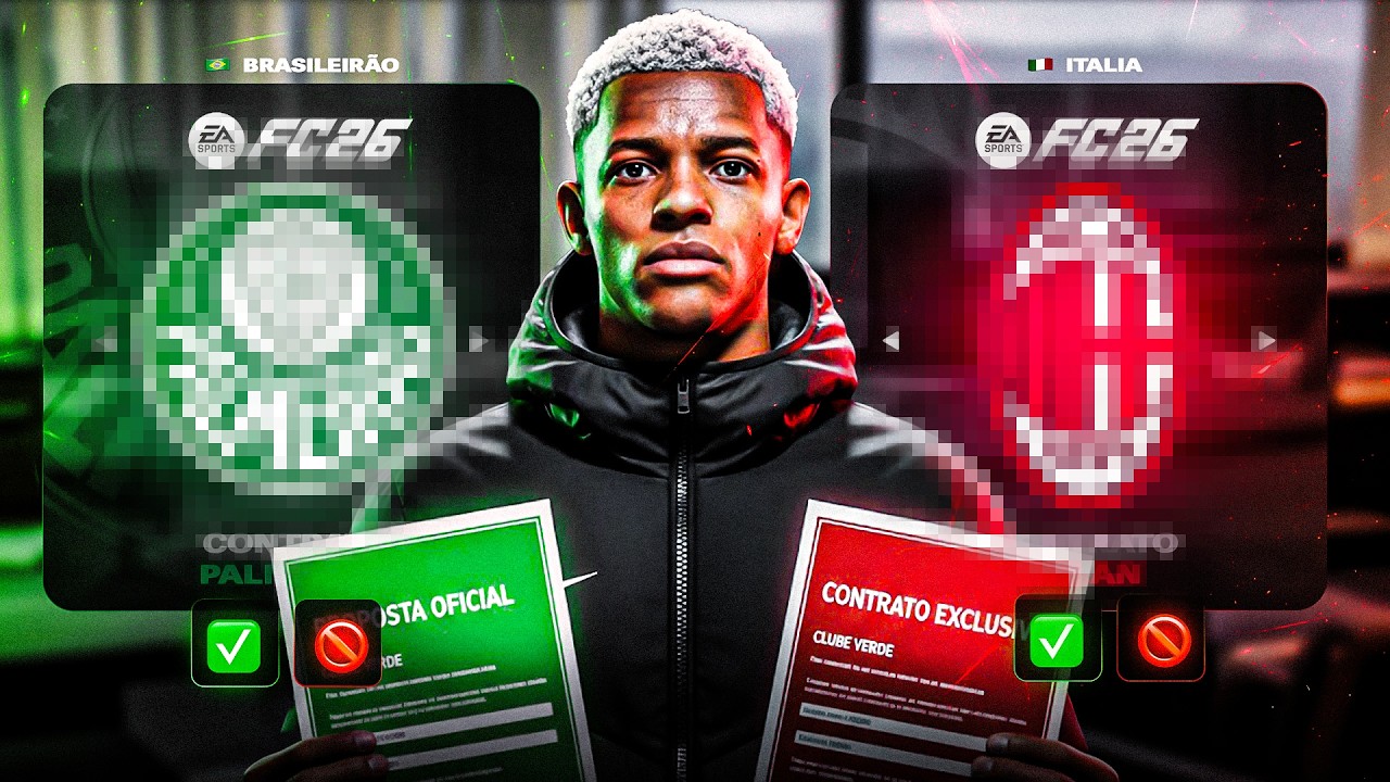QUAL será meu NOVO TIME??? 👀🤔 | MODO CARREIRA JOGADOR EA FC 26