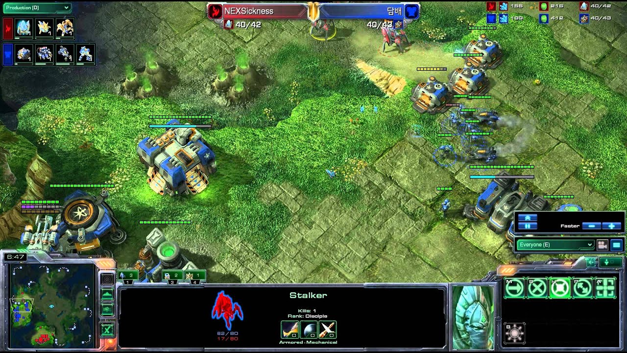 Scared in Korea // Warp Prism Usage v. the 1/1/1