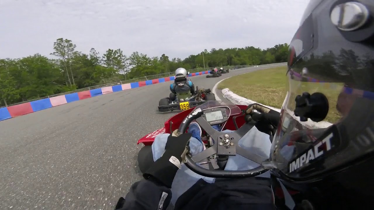 North Florida Kart Club 1st place Lo206 Sr  Final 5-12-18