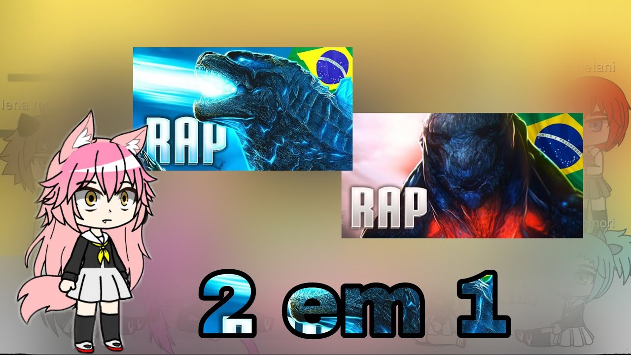 Seton Academy react Rap do Godzilla & Godzilla Earth | 2 em 1 (Papyurs da Batata)