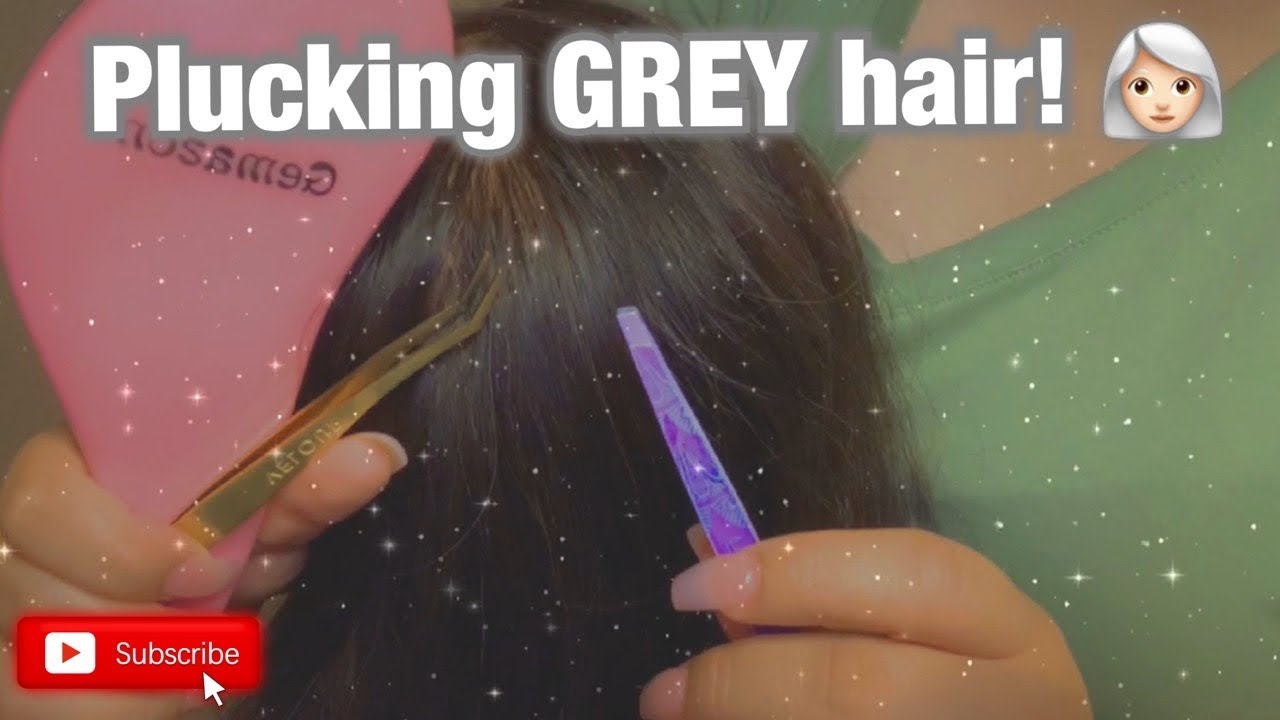 ASMR| Part 1: Video has been requested ALOT, Plucking grey hair of the mannequin (Tingles)