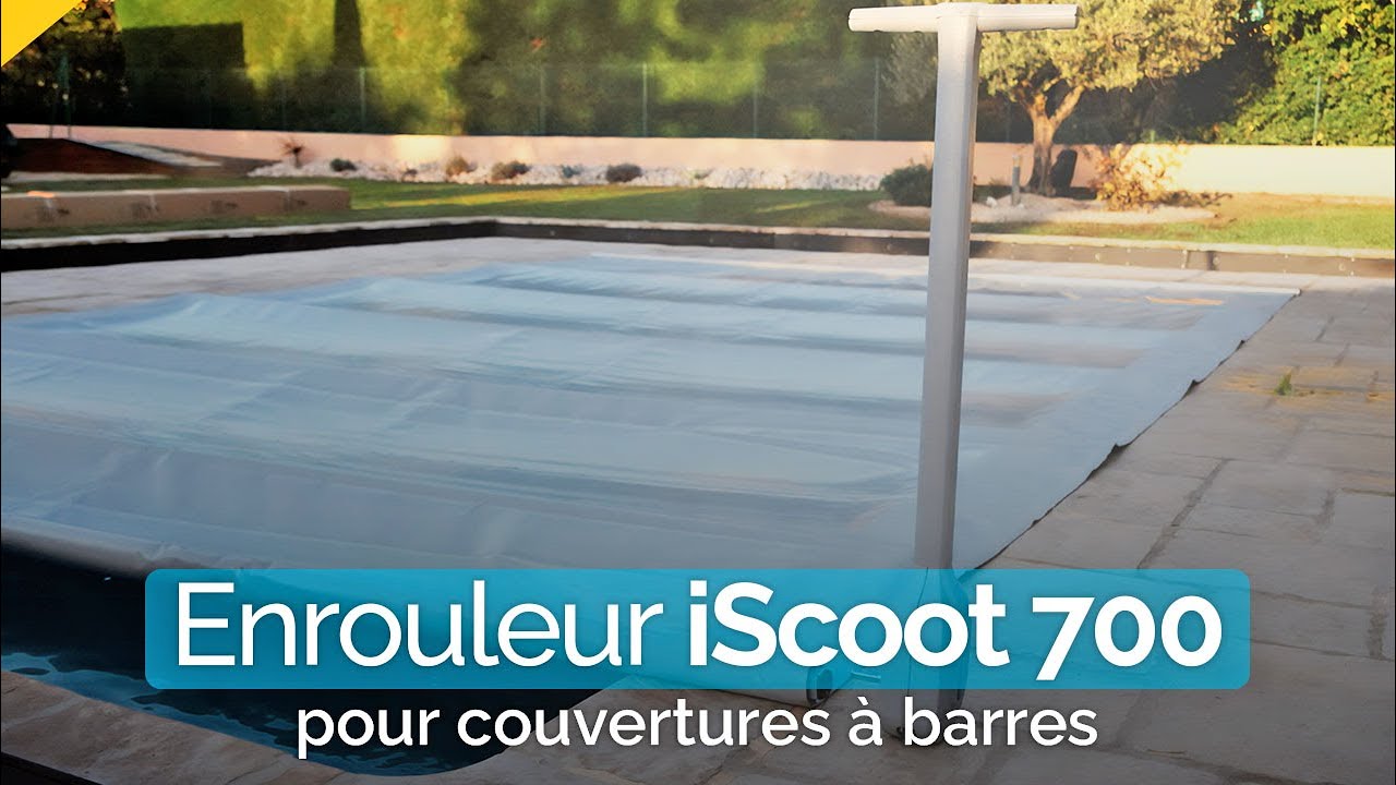 ENROULEUR MOTORISÉ pour bâche à barre : iScoot 700