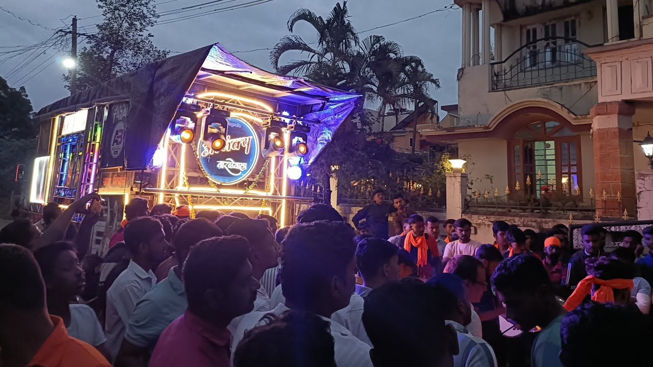 🔊लखाबायं पोतराज आलाय भेटीला..🎹 Ajinkya musical Banjo group Tarale.🤩 Clean & Clear #ganpatifestival 