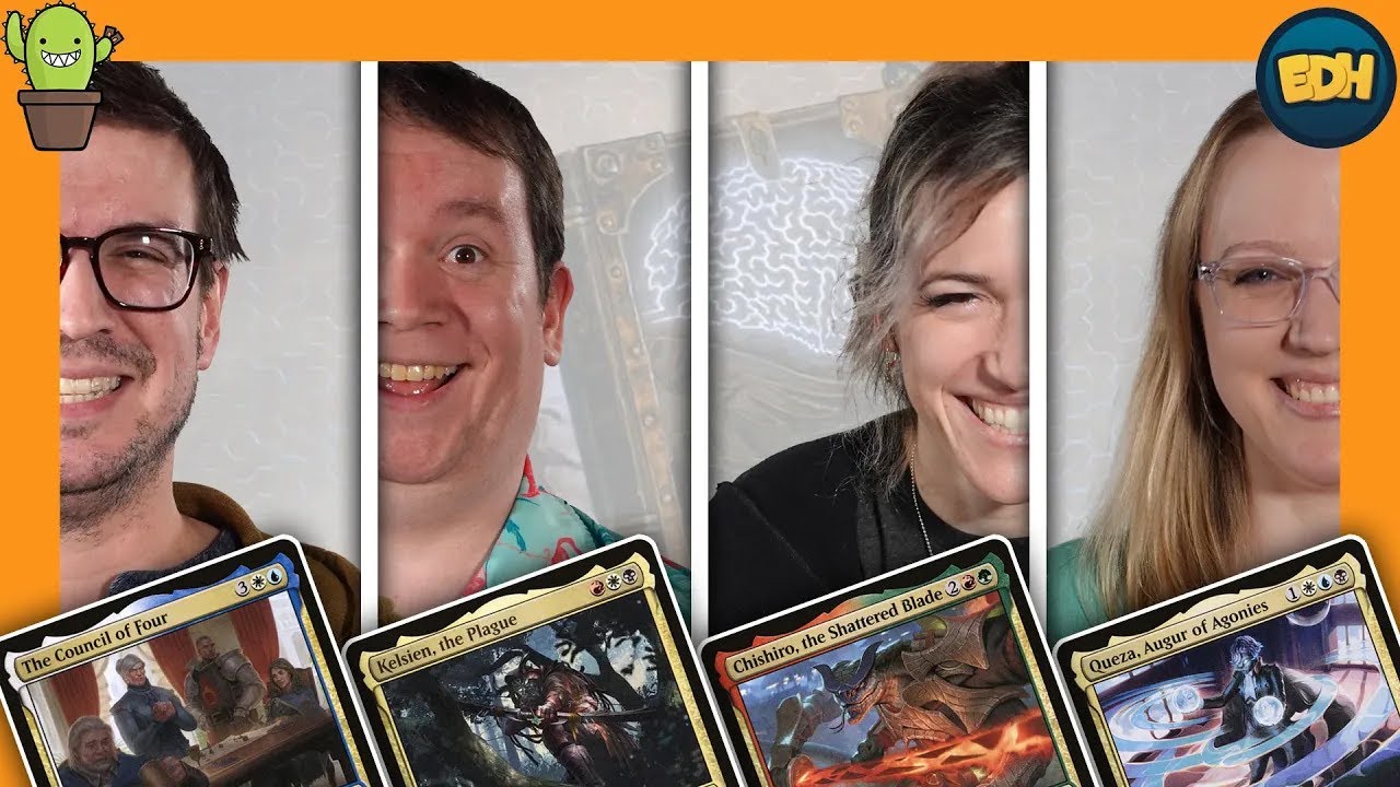 TWO teams, TWO guests, TWO TIMES the Commander Gameplay! | Queza/Chishiro VS Council/Kelsien