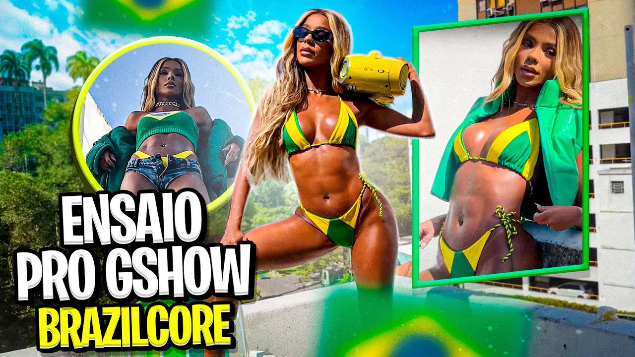BASTIDORES DO ENSAIO PARA GSHOW - BRAZIL CORE | Brunna Gonçalves