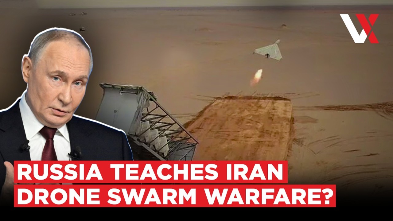 From Ukraine To Middle East? Russia Reportedly Teaching Iran Shahed Drone Swarm Tactics | VERTEX