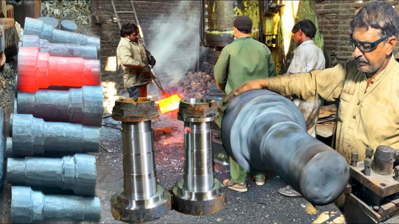 How to manufacture Rear axle | production of rearaxle Il #PkMechanics