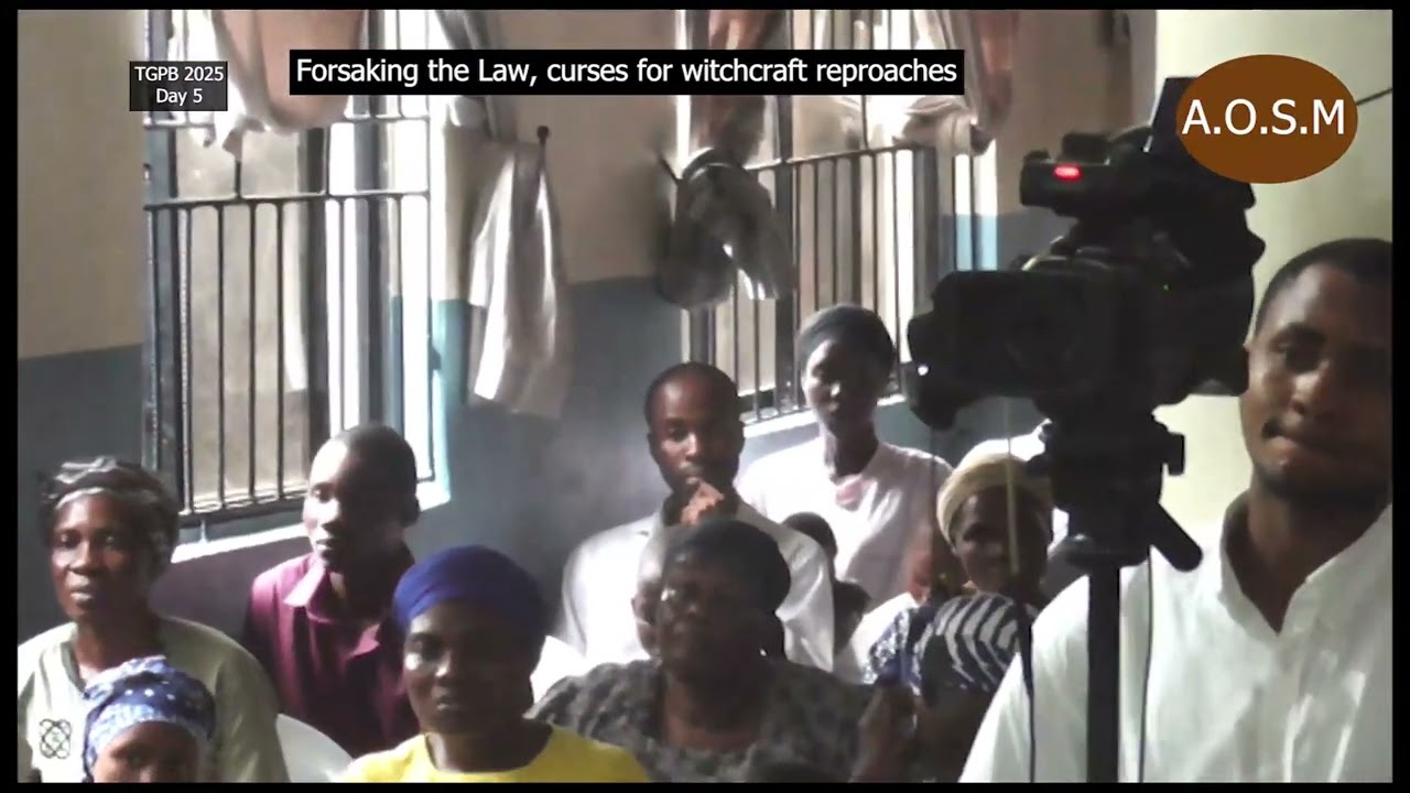 TGPB 2025 DAY 5 | Forsaking The  Law, Curses For Witchcraft Reproaches