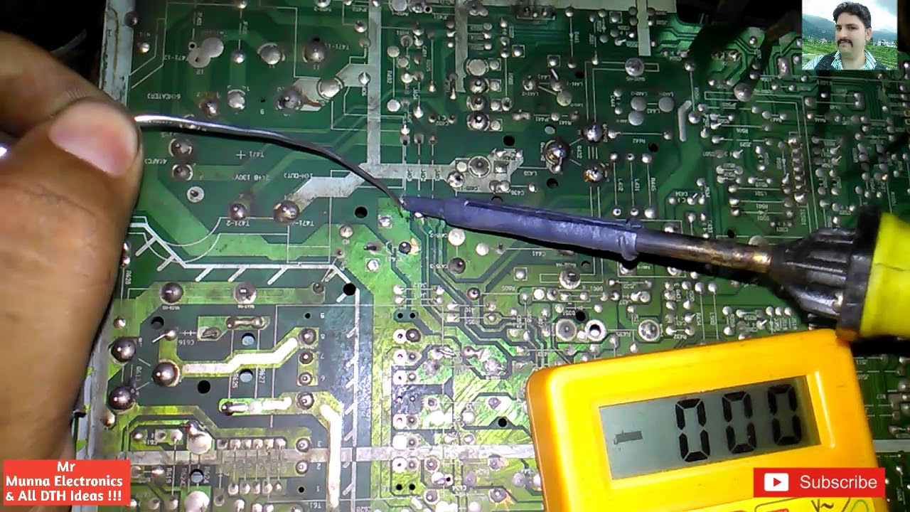 BPL Dead CRT TV repair in Hindi.