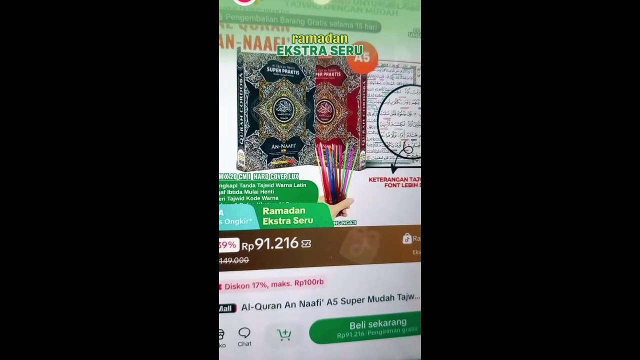 BACAAN SESUAI TAJWID DAN TAHSIN 13 MARET 2026