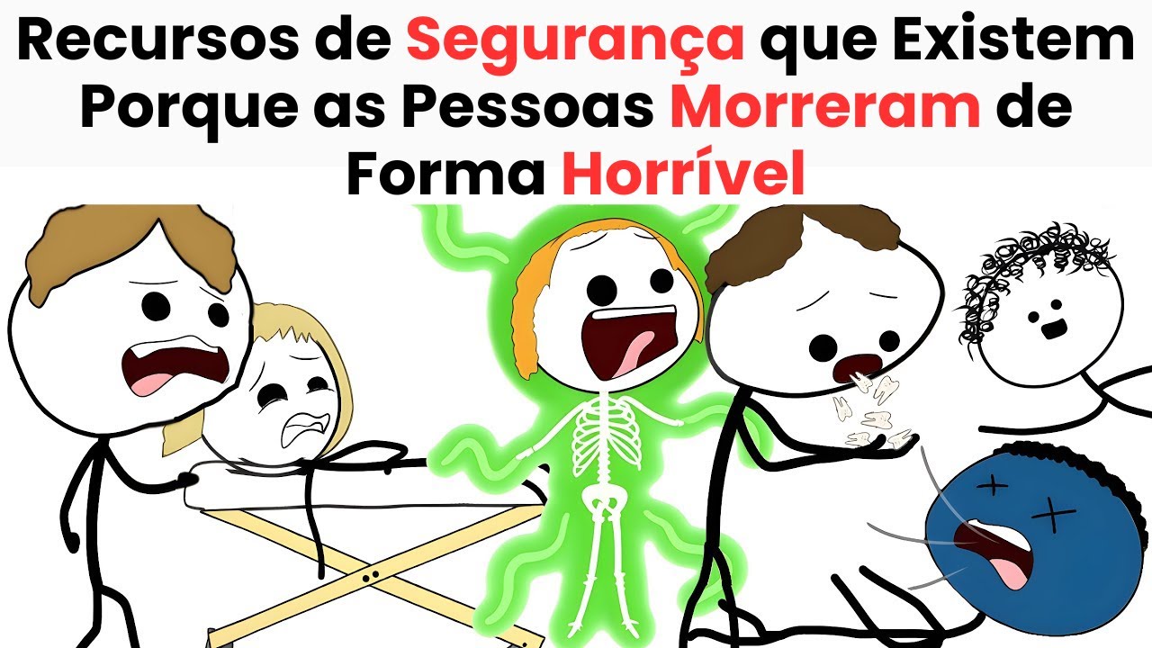 Recursos de segurança que existem porque as pessoas morreram de forma horrível