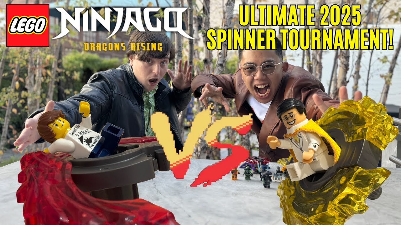 Ninjago 2025 ULTIMATE SPINNER TOURNAMENT feat. @BricksByMind