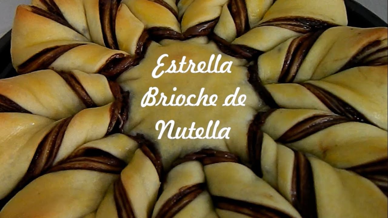 ESTRELLA DE NUTELLA/ PAN BRIOCHE CON NUTELLA O CREMA DE AVELLANA