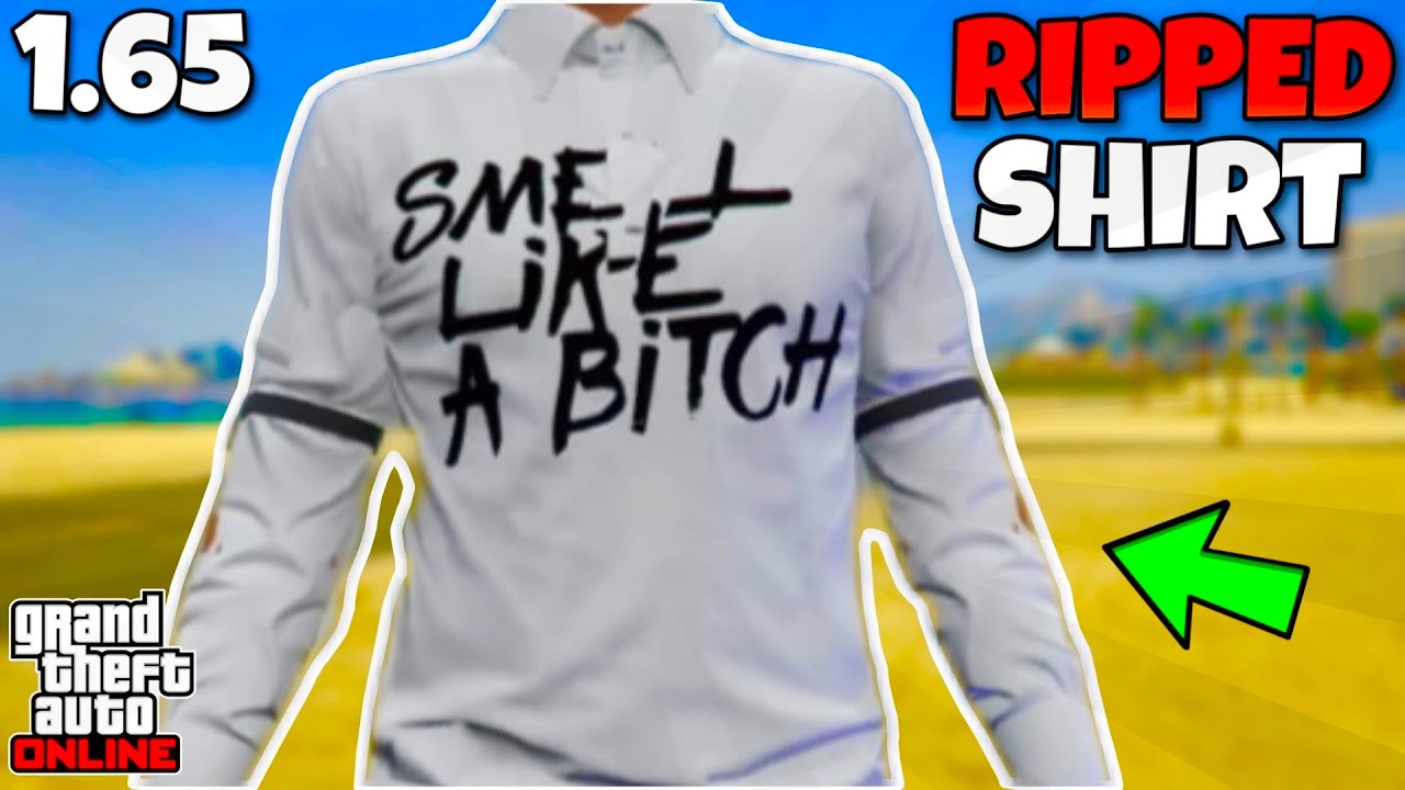 How To Get RIPPED SHIRT In GTA 5 ONLINE 1.71! NO LOSING OUTFITS!