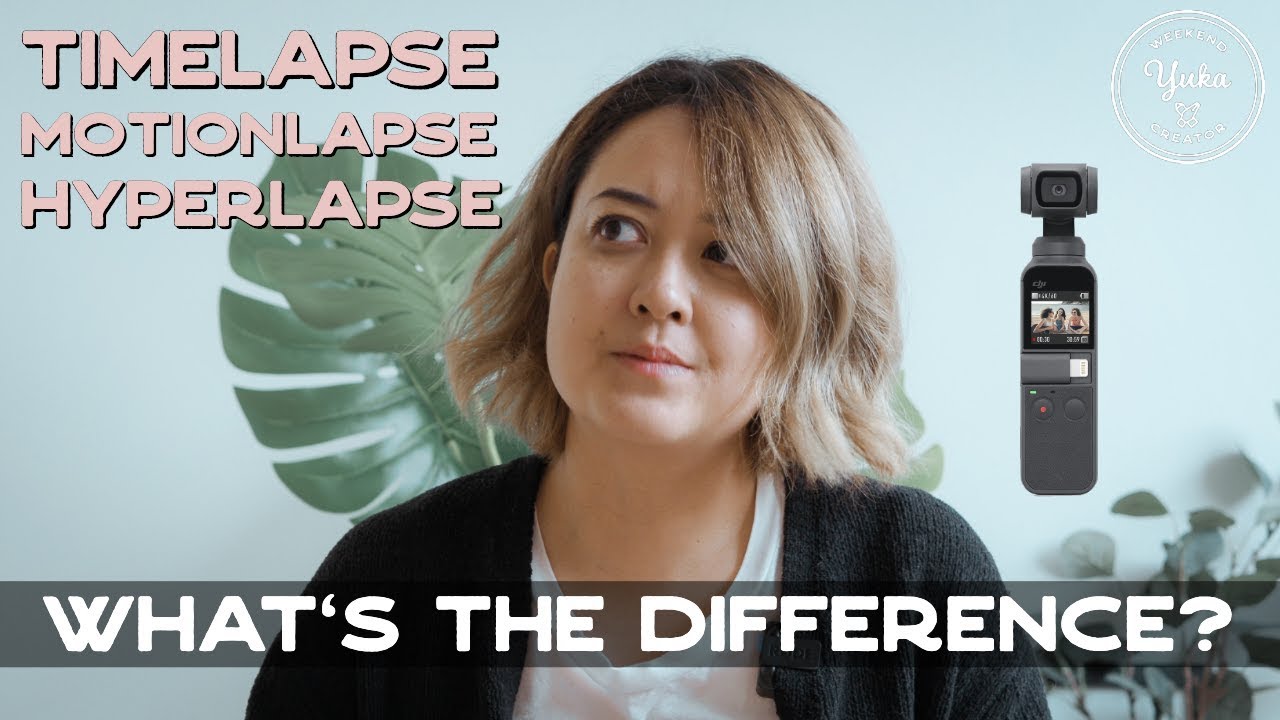 What's the difference between timelapse, motionlapse, and hyperlapse? w/ DJI OSMO POCKET