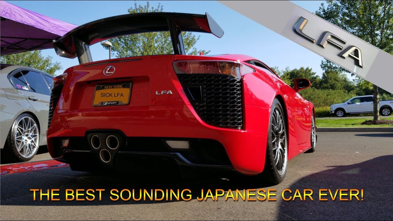 Lexus LFA Nurburgring Package  Cold start and Reving