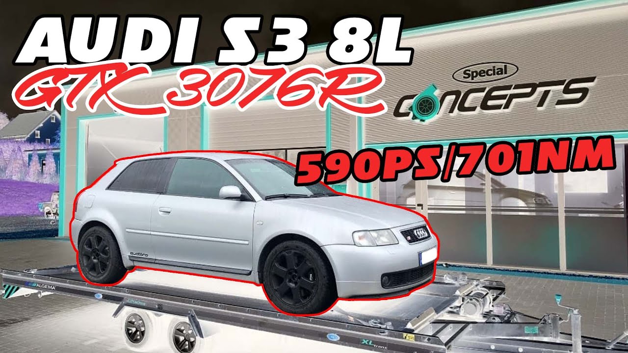 Audi S3 8L GT3076 - 590PS/701NM
