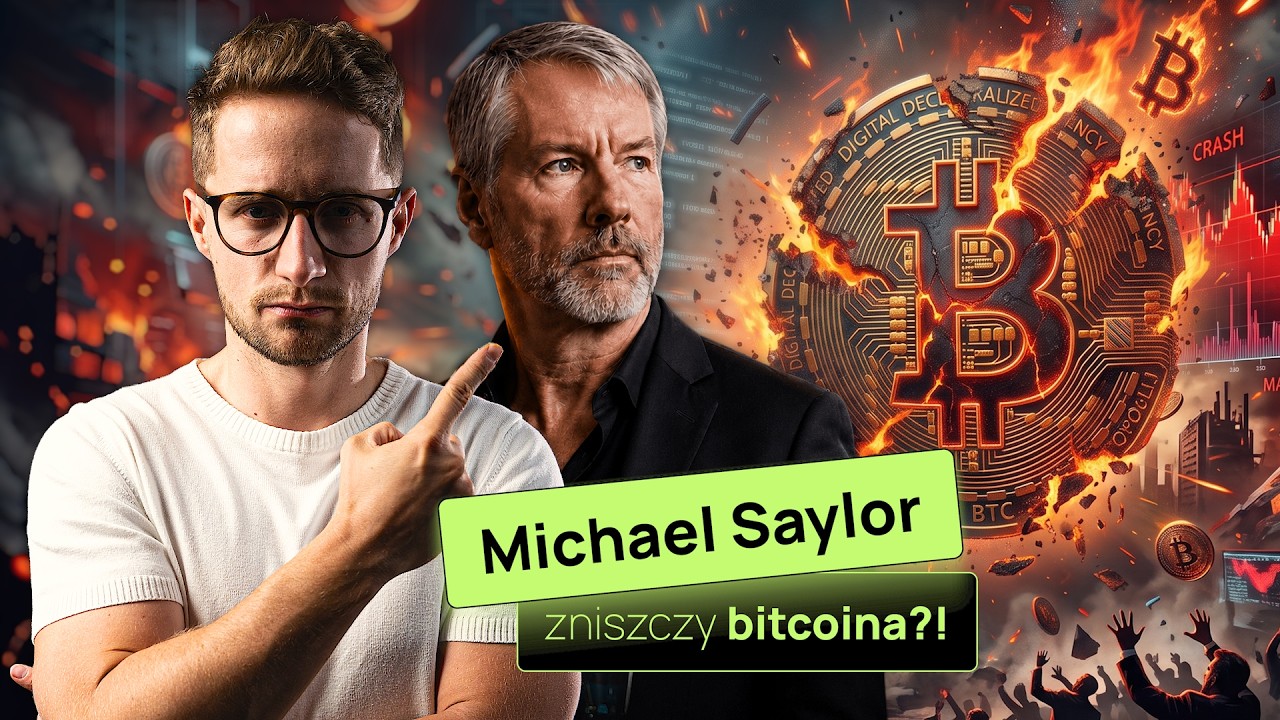 Michael Saylor doprowadzi do upadku Bitcoina?! Analiza sytuacji rynkowej!